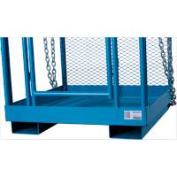 Nacelle &eacute;l&eacute;vatrice pour travail en hauteur, 48" x 48" x 72" h, Capacit&eacute; de 1000 lb, Acier Consource