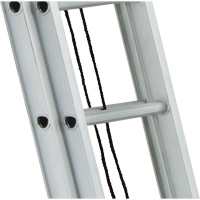Industrial Heavy-Duty Straight Ladders, 8', Aluminum, 300 lbs., CSA Grade 1A Consource
