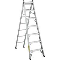 Escabeaux industriels Multi-Way de s&eacute;rie 2700, 7', Aluminium, Capacit&eacute; de 250 lb, ANSI 1, CSA 1 Consource