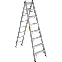 Escabeaux industriels Multi-Way de s&eacute;rie 2700, 8', Aluminium, Capacit&eacute; de 250 lb, ANSI 1, CSA 1 Consource