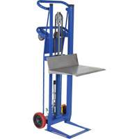 Hydra Lift Platform Stacker, Foot Pump Operated, 750 lbs. Capacity, 52" Max Lift Consource