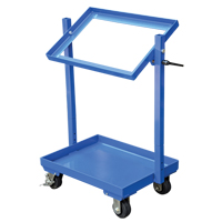 Stock Cart, Steel, 30-11/16" W x 19-1/4" D, 2 Shelves, 200 lbs. Capacity Consource