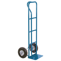 All-Welded Hand Truck, P-Handle Handle, Steel, 51" Height, 600 lbs. Capacity Consource