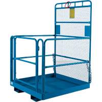 Nacelle &eacute;l&eacute;vatrice pour travail en hauteur, 48" x 48" x 72" h, Capacit&eacute; de 1000 lb, Acier Consource