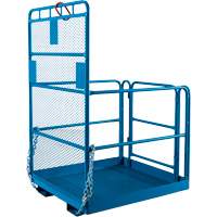 Nacelle &eacute;l&eacute;vatrice pour travail en hauteur, 48" x 48" x 72" h, Capacit&eacute; de 1000 lb, Acier Consource
