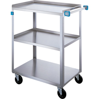 Shelf Cart, 3 Tiers, 21" W x 39" H x 49" D, 500 lbs. Capacity Consource