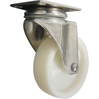 Roulette, Pivotant, 4" (101,6 mm), Nylon, 200 lb (91 kg) Consource