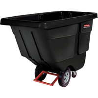 Chariot basculeur, Poly&eacute;thyl&egrave;ne, 1 vg³, Capacit&eacute; de charge de 850 lb Consource