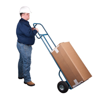 Diable haut de luxe, Prise En P, Acier, Hauteur de 72", Capacit&eacute; 700 lb Consource