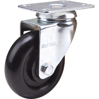 Caster, Swivel, 4" (101.6 mm), Polyolefin, 250 lbs. (113 kg.) Consource