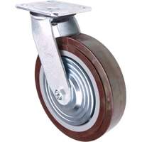 Caster, Swivel, 8" (203.2 mm), Polyurethane, 1000 lbs. (453.6 kg.) Consource