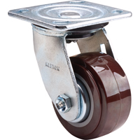Caster, Swivel, 4" (101.6 mm), Polyurethane, 550 lbs. (249.5 kg.) Consource