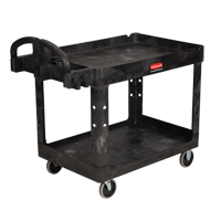 Chariot utilitaire robuste - 4520-88, 2 tiers, 25-1/4" x 39" x 44", Capacit&eacute; 500 lb Consource