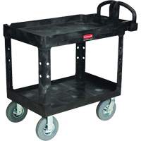Chariot utilitaire robuste, 2 tiers, 25-1/4" x 37-1/8 x 36-3/8", Capacit&eacute; 500 lb Consource