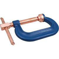 Heavy-Duty Forged C-Clamp, 6" (152 mm) Capacity, 3-7/8" (98 mm) Throat Depth Consource