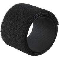 Attache ignifug&eacute;e, Boucle, 50 vg x 3/4", Cousu, Noir Consource