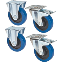 Support pour boîtes de carton - Jeu de roulettes en option Consource