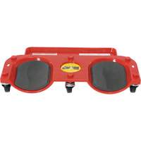 Socle roulant pour les genoux, Plastique, Rouge, Capacit&eacute; 350 lb Consource