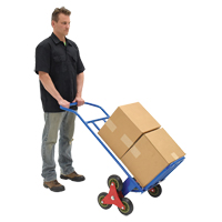 Stair Climbing Hand Truck, Steel Frame, 24" W x 45-3/4" H, 300 lbs. Capacity Consource