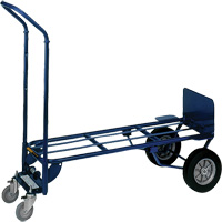 Chariot de manutention industriel convertible de luxe, Acier, Capacit&eacute; 1000 lb Consource