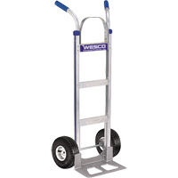 Cobra-Lite Hand Truck - 410-T14-P, Dual Handle, Aluminum, 49" Height, 600 lbs. Capacity Consource