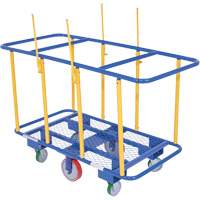 Chariot horizontal pour panneaux, 63-7/16" x 28-1/2" x 40-15/16", Capacit&eacute; 2000 lb Consource