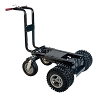 Chariot &agrave; bascule motoris&eacute;, Capacit&eacute; 27 cu. ft., 51" h x 81" la x 33" p Consource
