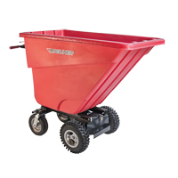 Chariot &agrave; bascule motoris&eacute;, Capacit&eacute; 13.5 cu.ft., 45" h x 26-1/2" la x 68" p Consource