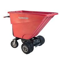 Chariot &agrave; bascule motoris&eacute;, Capacit&eacute; 13.5 cu.ft., 45" h x 33-1/2" la x 68" p Consource