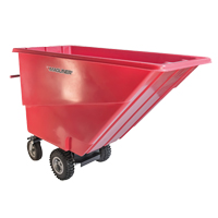 Chariot &agrave; bascule motoris&eacute;, Capacit&eacute; 27 cu. ft., 51" h x 81" la x 33" p Consource