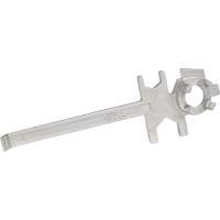 Cl&eacute; pour baril, Ouverture de 3/4"/2", Poign&eacute;e 9-1/2", Acier inoxydable Consource