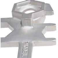 Cl&eacute; pour baril, Ouverture de 3/4"/2", Poign&eacute;e 9-1/2", Acier inoxydable Consource