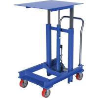 Table &eacute;l&eacute;vatrice, 30" lo x 24" la, Acier, Capacit&eacute; 2000 lb Consource