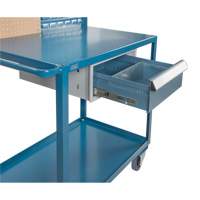 Chariot de service mobile, 2 Tiers, 24" la x 57" h x 40" p, Capacit&eacute; 1200 lb Consource