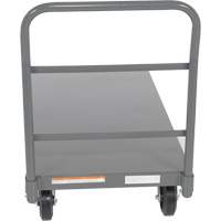 Platform Truck, 48" L x 24" W, 2000 lbs. Capacity, Rubber Casters Consource