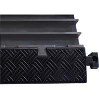 Powerhouse Medium-Duty Straight Cable Protector, 5 Channels, 36" L x 19.63" W x 2.25" H Consource