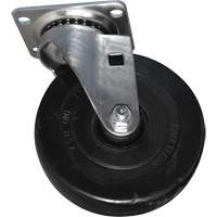 Roulette pivotante souple pour chariot caisson Consource