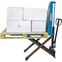 Manual Scissor Skid Lift, 45-1/4" L x 20-1/4" W, Steel, 3300 lbs. Capacity Consource