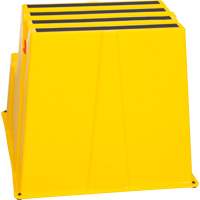 Industrial Step Stool, 2 Steps, 26" x 22-7/16" x 19-11/16" High Consource