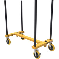 Chariot de transport H de cloison s&egrave;che Buildman Consource