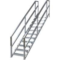 Syst&egrave;me d'escalier modulaire pour la construction de 11-16 marches SmartStairs, 120" ha Consource