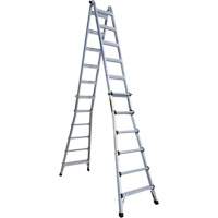 Telescoping Multi-Position Ladder, Aluminum, 300 lbs. Consource