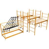 Trousse compl&egrave;te de tour d'&eacute;chafaudage pour cloison s&egrave;che de 18', 122" p x 236" h Consource