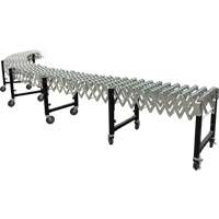 Convoyeur extensible, 23" la x 24' lo, Capacit&eacute; de 200 lb par pi lin. Consource