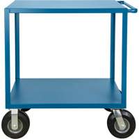  Chariot &agrave; tablettes pour l'ext&eacute;rieur, 2 Tiers, 18" la x 39" h x 33" p, Capacit&eacute; 1200 lb Consource