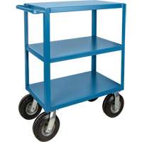  Chariot &agrave; tablettes pour l'ext&eacute;rieur, 3 Tiers, 18" la x 39" h x 33" p, Capacit&eacute; 1200 lb Consource