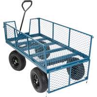 Wagon with Drop Sides, 24" W x 48" L, 800 lbs. Capacity Consource