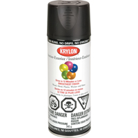 Industrial Acryli-Quik Lacquer, Black, Semi-Flat, 12 oz., Aerosol Can Consource