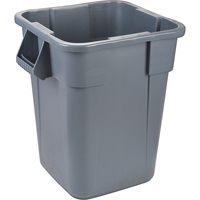 Square Brute&reg; Containers, Polyethylene, 40 US gal. Consource