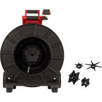 D&eacute;vidoir modulaire d'inspection de pipeline rigide de 200'), T&ecirc;te de cam&eacute;ra 34 mm (1,33") Consource